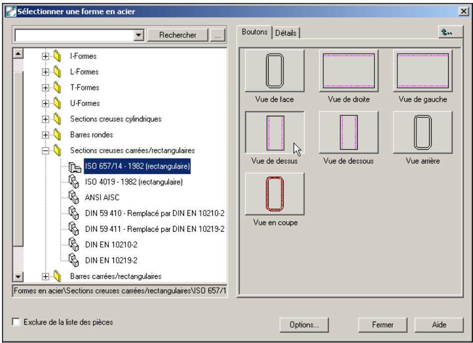AUTODESK AUTOCAD MECHANICAL 2004 - Pour insérer un profilé en acier 2D - 3