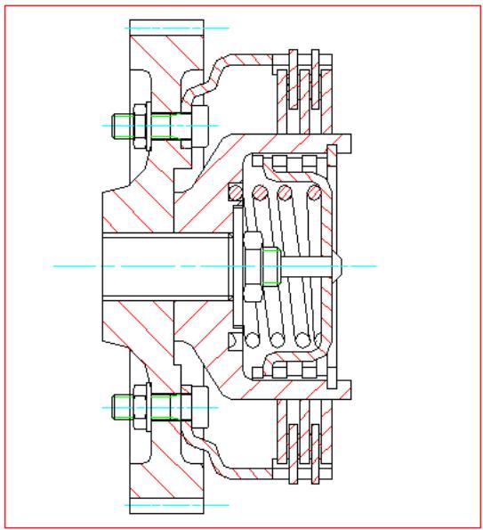 AUTODESK AUTOCAD MECHANICAL 2004 - Pour creer une vue associative d'un sous-ensemble - 4