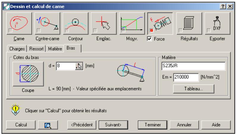 AUTODESK AUTOCAD MECHANICAL 2004 - Pour calculer la force - 3