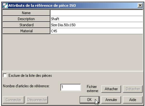 AUTODESK AUTOCAD MECHANICAL 2004 - Pour creer une referece de piece et un repere manuellement - 3