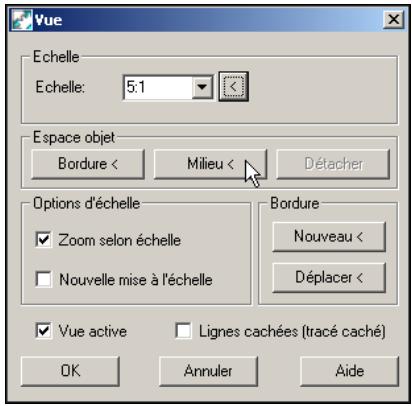AUTODESK AUTOCAD MECHANICAL 2004 - Pour creer une fenetre dans la presentation - 2