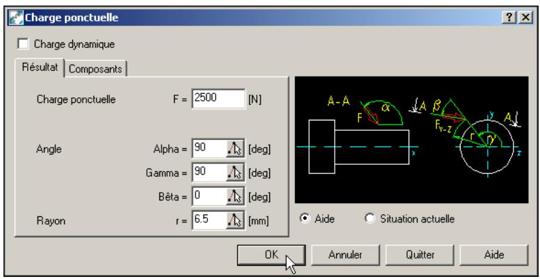 AUTODESK AUTOCAD MECHANICAL 2004 - Pour spécifier une charge - 3