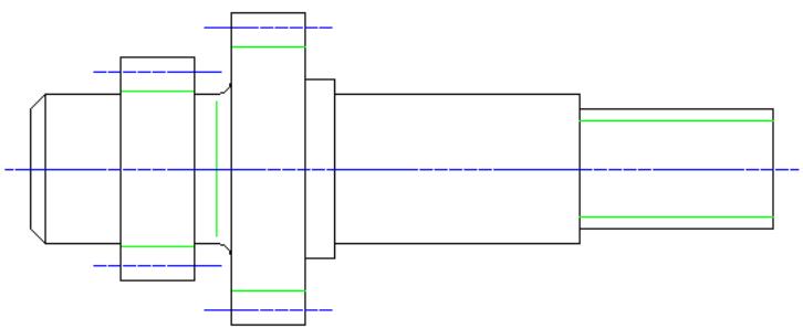 AUTODESK AUTOCAD MECHANICAL 2004 - Pour insérer un chanfrein et un conge/arrondi - 5
