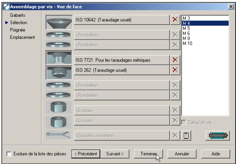 AUTODESK AUTOCAD MECHANICAL 2004 - Pour creer un gabarit de vis - 9