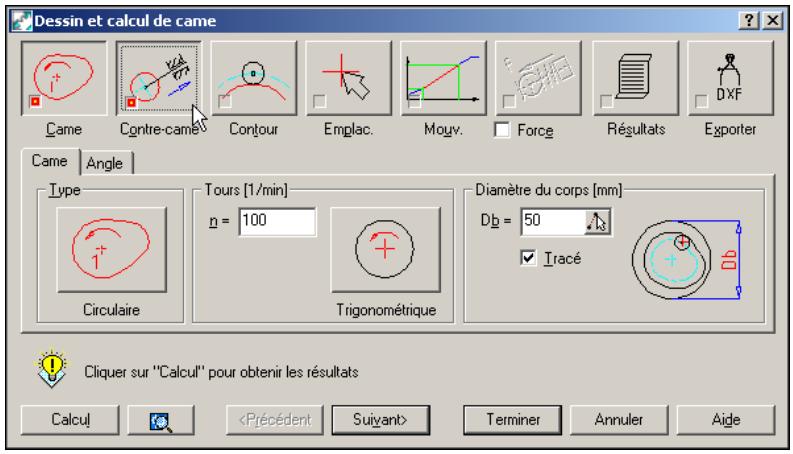 AUTODESK AUTOCAD MECHANICAL 2004 - Pour lancer la conception et le calcul de lacame - 2