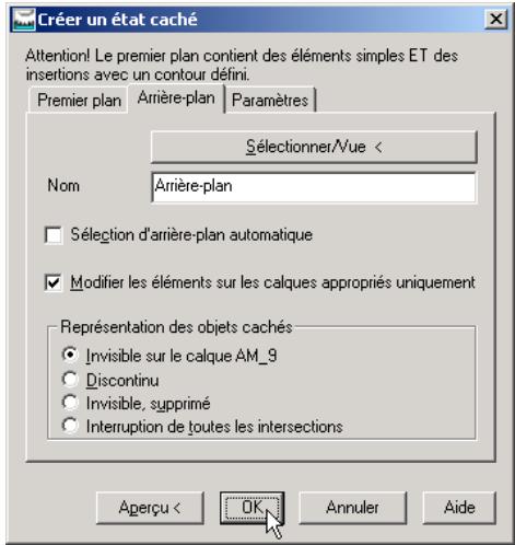 AUTODESK AUTOCAD MECHANICAL 2004 - Pour définiir une situation de masquage d'objects 2D - 1