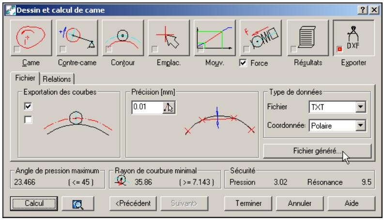 AUTODESK AUTOCAD MECHANICAL 2004 - Pour exporter les données d'une cave - 1