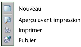 AUTODESK AUTOCAD MECHANICAL 2004 - Barre d'outils Principal - Nouveau - 1