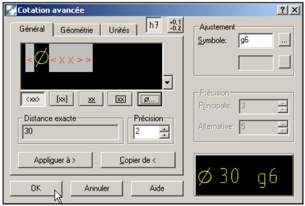 AUTODESK AUTOCAD MECHANICAL 2004 - Pour modifier une cote - 1