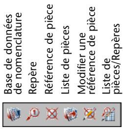 AUTODESK AUTOCAD MECHANICAL 2004 - Barre d'outils Annotation - Base de données de nomenclature - 1