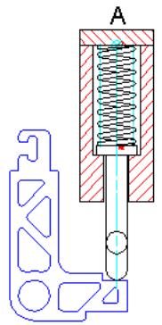 AUTODESK AUTOCAD MECHANICAL 2004 - Pour creer une vue d'un ressort avec l'option Vues avancées - 3