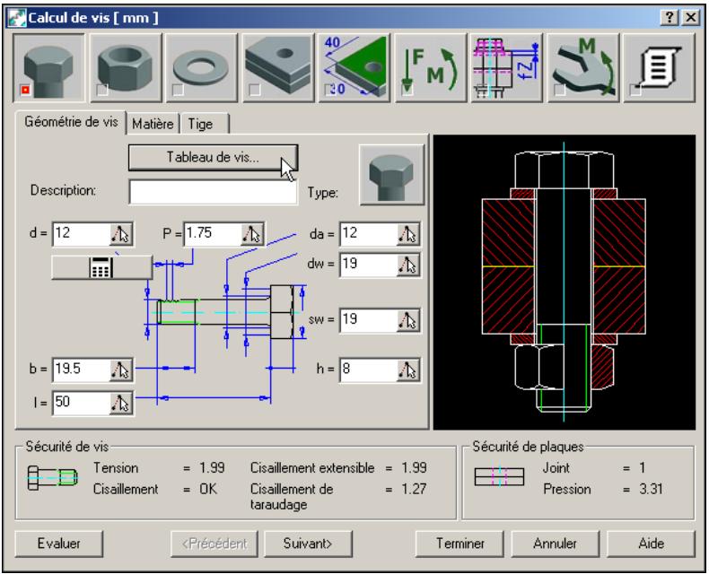 AUTODESK AUTOCAD MECHANICAL 2004 - Pour specifier une vis - 1
