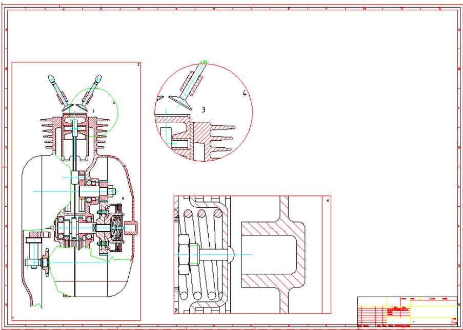 AUTODESK AUTOCAD MECHANICAL 2004 - Pour creer une fenetre dans la presentation - 4