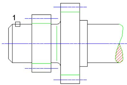 AUTODESK AUTOCAD MECHANICAL 2004 - Pour modifier et insérer une coupe d'arbre - 1