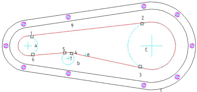 AUTODESK AUTOCAD MECHANICAL 2004 - Pour effectuer le calcul d'une longueur de chaîne - 4