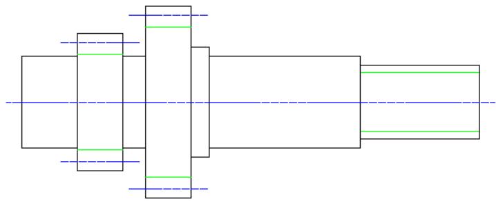 AUTODESK AUTOCAD MECHANICAL 2004 - Pour creer un segment de contour - 3