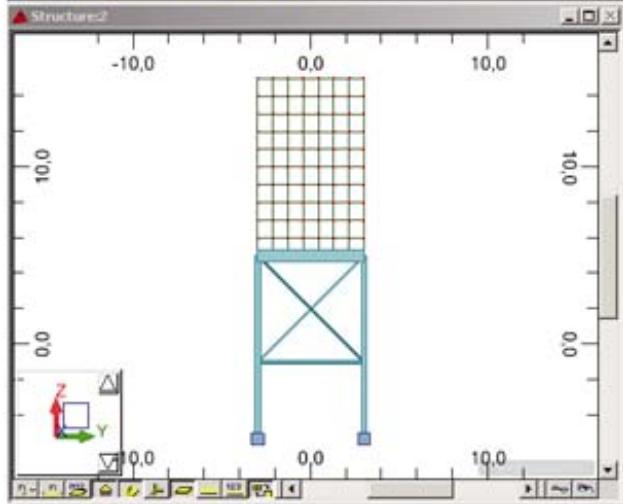 AUTODESK ROBOT STRUCTURAL ANALYSIS 2011 - GEOMETRY DU SUPPORT - 3