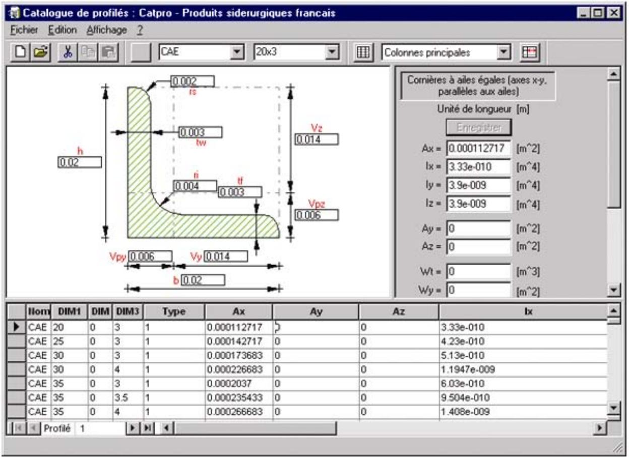 AUTODESK ROBOT STRUCTURAL ANALYSIS 2011 - CATALOGUES DE PROFILES POUR LES BARRES - 1