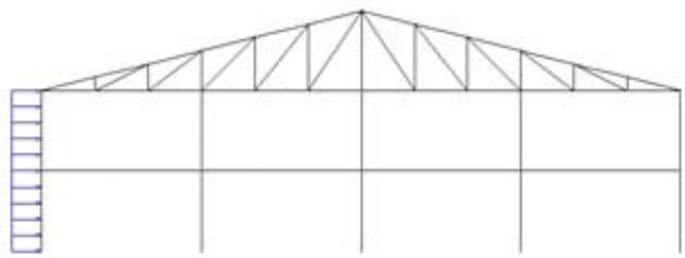 AUTODESK ROBOT STRUCTURAL ANALYSIS 2011 - 10.2.Structure à barres - exemple sans l'utilisation du système de bureaux de Robot - 4