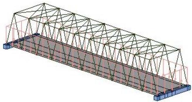 AUTODESK ROBOT STRUCTURAL ANALYSIS 2011 - 10.8.Pont (charge roulante et analyse temporelle) - 2