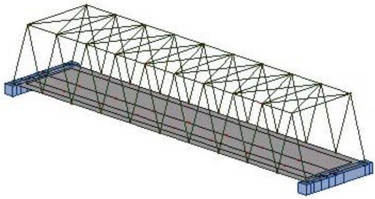 AUTODESK ROBOT STRUCTURAL ANALYSIS 2011 - 10.8.Pont (charge roulante et analyse temporelle) - 1