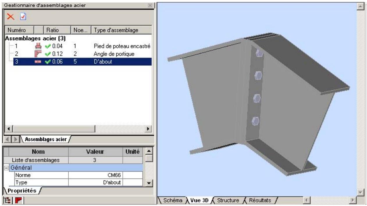 AUTODESK ROBOT STRUCTURAL ANALYSIS 2011 - Vérification des assemblages charpente métallique - 2