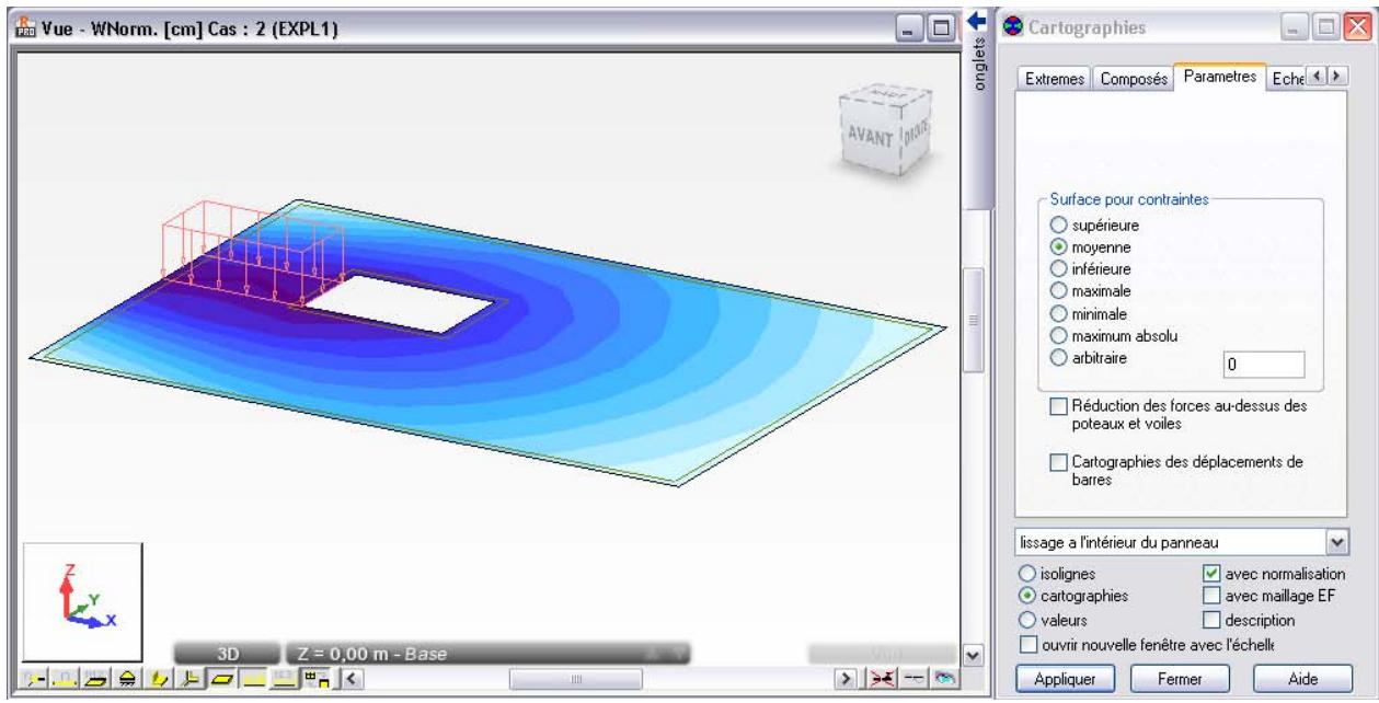 AUTODESK ROBOT STRUCTURAL ANALYSIS 2011 - Analyse de la structure et affichage des résultats de calculs (cartographies des coupes sur panneaux) - 1