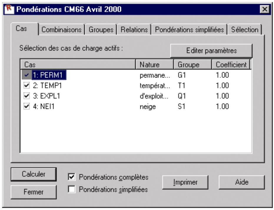 AUTODESK ROBOT STRUCTURAL ANALYSIS 2011 - Pondérations - 2
