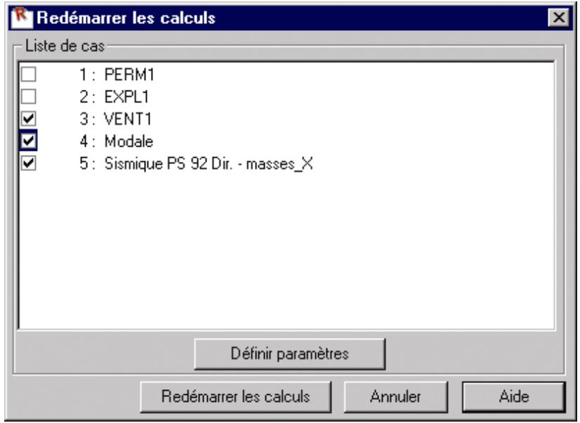 AUTODESK ROBOT STRUCTURAL ANALYSIS 2011 - Redémarrer les calculs - 1