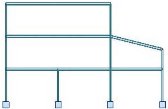 AUTODESK ROBOT STRUCTURAL ANALYSIS 2011 - 10.5.Example de l'étude d'un portique plan - 1
