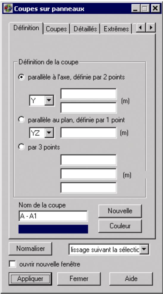 AUTODESK ROBOT STRUCTURAL ANALYSIS 2011 - DEFINITION DE LA COUPE POUR LES STRUCTURES SPATIALES (COQUES) - 1