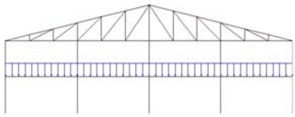 AUTODESK ROBOT STRUCTURAL ANALYSIS 2011 - 10.2.Structure à barres - exemple sans l'utilisation du système de bureaux de Robot - 2