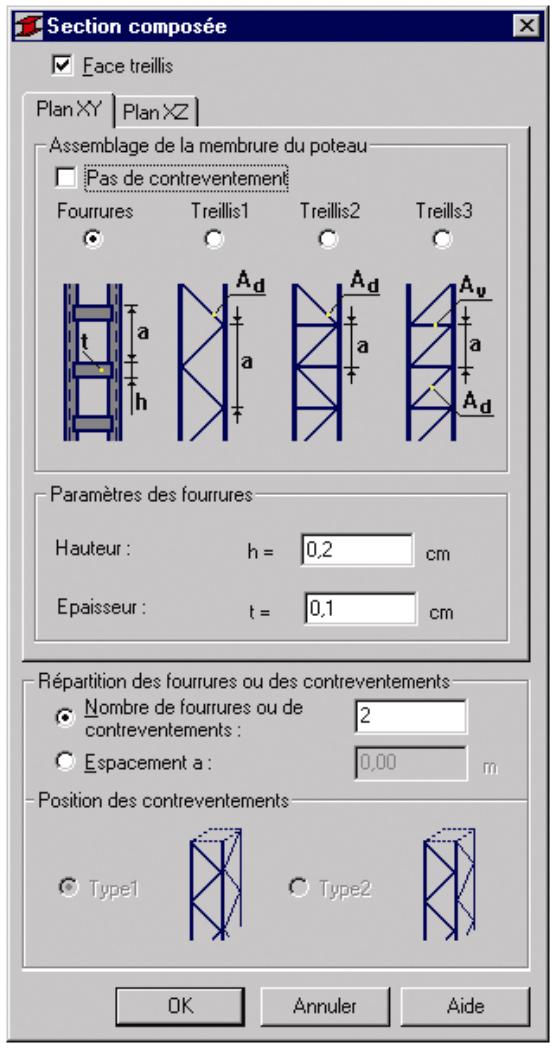 AUTODESK ROBOT STRUCTURAL ANALYSIS 2011 - Vérification des barres à plusieurs membrules (Eurocode 3 ou norme acier polonaise) - 1