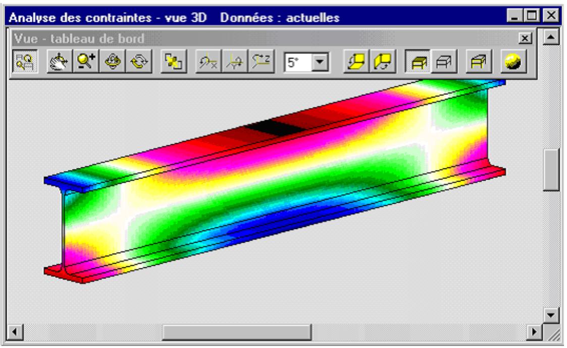 AUTODESK ROBOT STRUCTURAL ANALYSIS 2011 - Analyse graphique des contraintes - 1