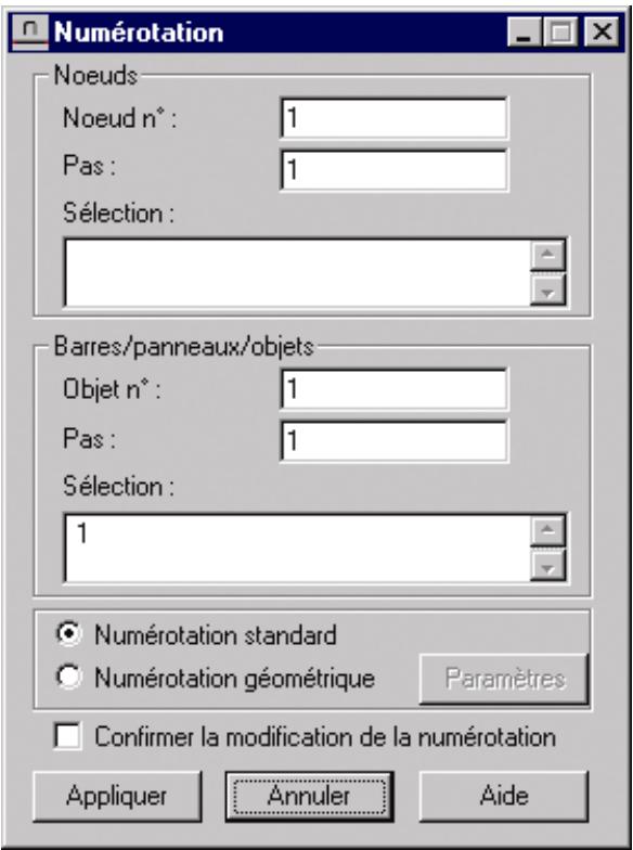 AUTODESK ROBOT STRUCTURAL ANALYSIS 2011 - Numérotation (nœuds, barres, objects) - 1