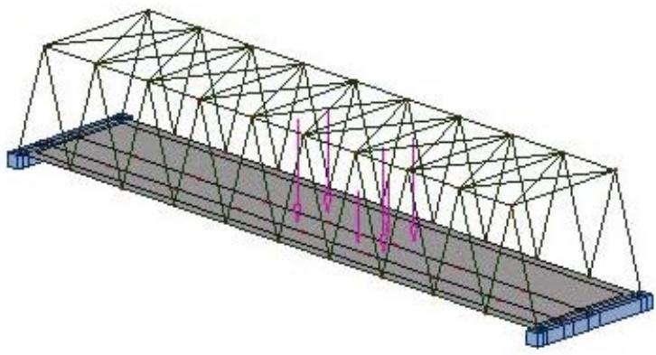 AUTODESK ROBOT STRUCTURAL ANALYSIS 2011 - 10.8.Pont (charge roulante et analyse temporelle) - 6