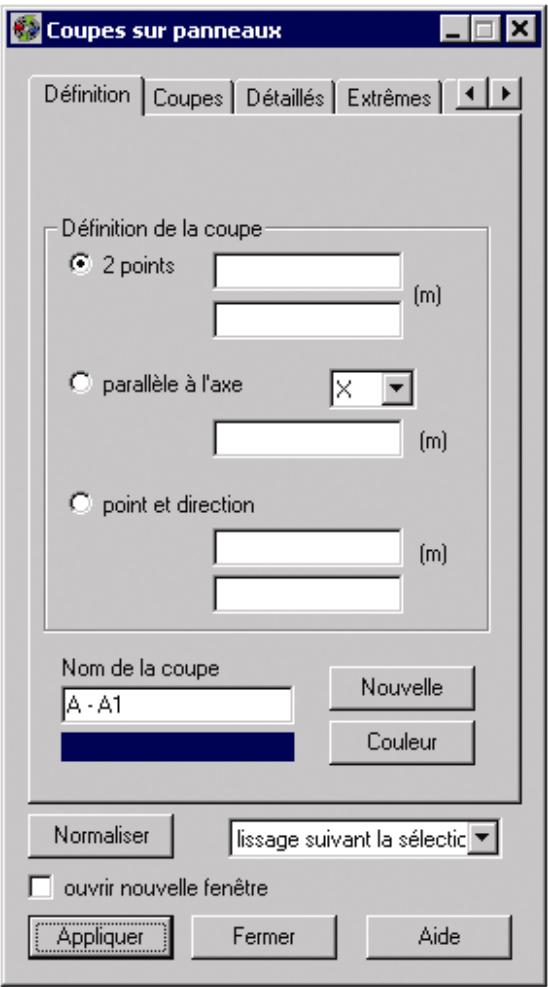 AUTODESK ROBOT STRUCTURAL ANALYSIS 2011 - DEFINITION DE LA COUPE POUR LES STRUCTURES PLANES (PLAQUES) - 1