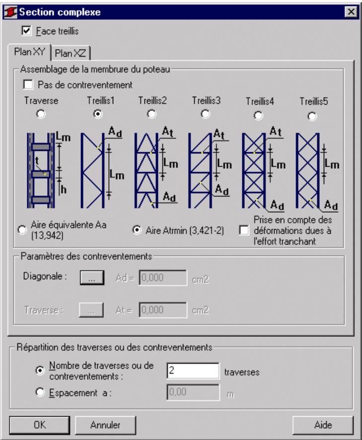 AUTODESK ROBOT STRUCTURAL ANALYSIS 2011 - Vérification des barres à plusieurs membrules (norme acier française CM66) - 1