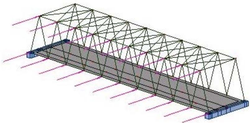 AUTODESK ROBOT STRUCTURAL ANALYSIS 2011 - 10.8.Pont (charge roulante et analyse temporelle) - 4