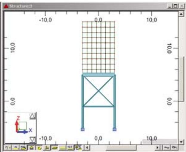 AUTODESK ROBOT STRUCTURAL ANALYSIS 2011 - GEOMETRY DU SUPPORT - 2