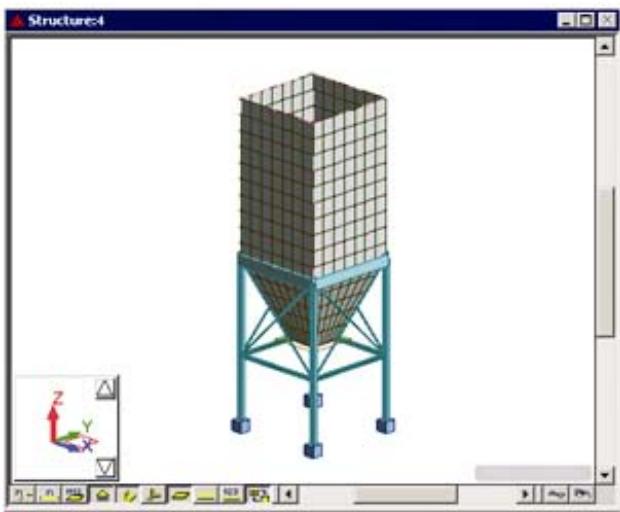 AUTODESK ROBOT STRUCTURAL ANALYSIS 2011 - GEOMETRY DU SUPPORT - 1