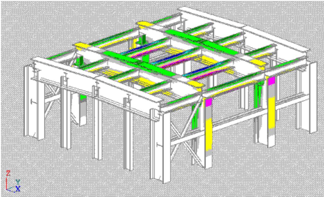 AUTODESK ROBOT STRUCTURAL ANALYSIS 2011 - Analyse des contraintes dans la structure - 2