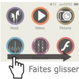 COWON D20-32G-BLK - + Horloge (IU multi-écrans visible) - 1