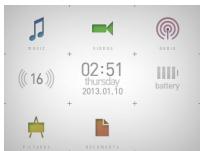 COWON D20-32G-BLK - + Menu I (IU Vie quotidienne) - 2