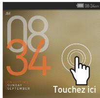 COWON D3 - + Ajout et suppression d'icones sur l'écran d'accueil - 1