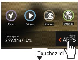 COWON D3 - + Ecran d'accueil - 3