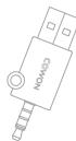 COWON IAUDIO E3 - + Contenu de l'emballage - 4