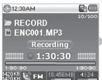 COWON IAUDIO X5 - Enregistrement FM Radio - 4