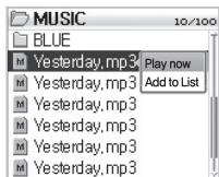 COWON IAUDIO X5 - Opérations simples : utilisation du navigateur - 4