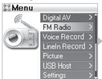 COWON IAUDIO X5 - Enregistrement FM Radio - 1
